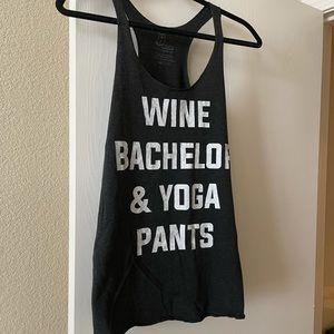 Bachelor tank!